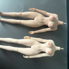 DIY 1/12 Female Nipple Breast Chest Vagina Patches Accessories For 6”Figure