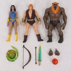 Thunder The Barbarian Ookla and Princess Ariel Action Figure Loose Set Vintage