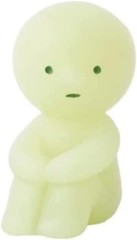 Smiski Zipperbite Hugging Knees Glow in the Dark Zipper Pull 64186