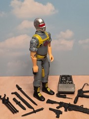 Invasor Snake Eyes Python Patrol Black Major G.I. Joe GI Joe 2026 Version 2 Red