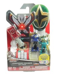 Power Rangers Super Megaforce Key Pack Red Blue Teal NINJA STORM #38324 NIP
