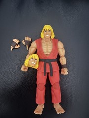 Jada Toys Ultra Street Fighter II The Final Challengers Ryu Ken Figures Loose