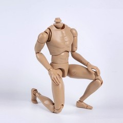 US ZYTOYS ZY-B001 1/6 Male Narrow Shoulder Action Figure 12in Soldier Body Model