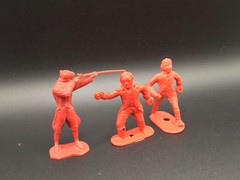 MPC Ring Hand Revolutionary War Soldiers Lot Of 14 Weapons Accessories Hong Kong