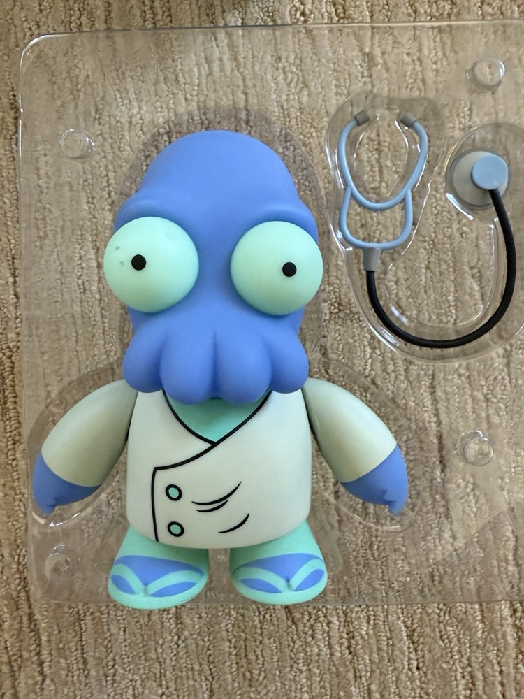 KIDROBOT X FUTURAMA BLUE Dr ZOIDBERG 6″ (15CM) – 2013 SDCC – CIB Limited