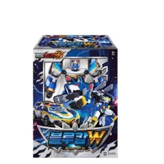 Metal Cardbot W Bluecop W Gran Blue Leon Blayons Transforming Robot – Genuine