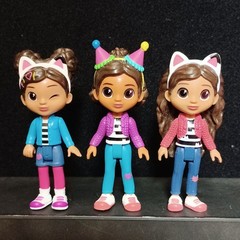 Gabby’s Dollhouse Lot Figures Accessories Pandy Paws DJ Catnip Mercat #1