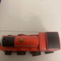 Thomas and Friends Wooden Railway Lot of 2 Trains James Dustins Tender