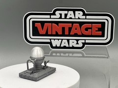 Vintage Custom Star Wars Figure Droid 2X-3KPR Kenner 3.75”