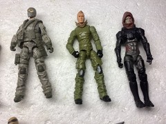 GI Joe Retaliation Roadblock and Other Action Figures Lot of 6.