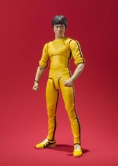 Tamashi Nations S.H. Figuarts Bruce Lee (Yellow Track Suit), Approx. 5.5 inches