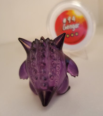 Vintage Original CGTSJ Tomy China Pokémon Gengar Translucent Figure Rare W/ Coin