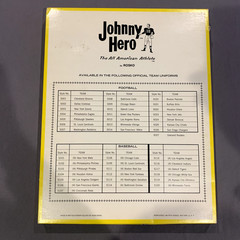 Vintage 1965 Rosko Johnny Hero Baseball Uniforms, Dodgers, Pirates, Giants MOC