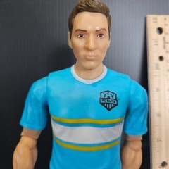 FC Elite LIONEL MESSI 12” Action Figure 2016 Mattel Soccer Player Articulated