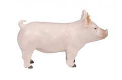 Champion Yorkshire Show Pig 1:16 Scale 4.25″ x 1.5″ x 2.5″ Farm Figure