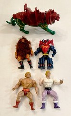 HeMan Masters of the Universe Lot of 16 Action Figures Pre-Owned Mattel 1980s