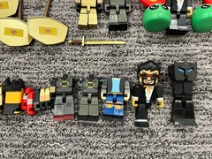 Tube Heroes Huge Toy Figure Lot Minecraft Jazwares With Shields & Accessories