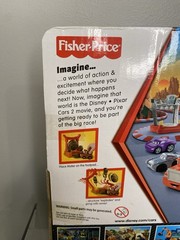 RARE Fisher Price Imaginext Disney Pixar Cars 2 Mater & Gong Toys R Us Exclusive
