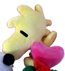 SNOOPY & WOODSTOCK Peanuts 13″ Plush Valentine’s Day Bouquet 2026 New