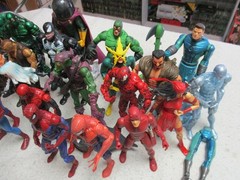 SPIDER-MAN CLASSICS TOYBIZ FIGURE SET OF 23 SINISTER SIX VENOM DOC OCK SCORPION