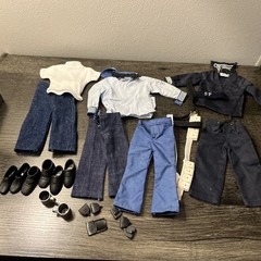 Vtg GI Joe Hasbro 1/6 Shore Patrol USMC Dress Blues GEAR LOT And Other Stuff