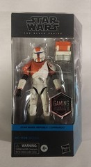 Star Wars Black Series Delta Squad Boss Sev Fixer Scorch GameStop Exclusive 6″
