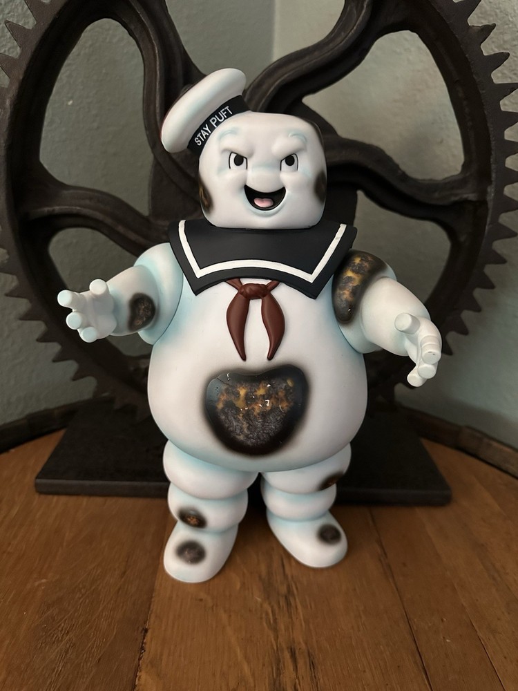 11″ Ghostbusters Stay Puft Burnt Marshmallow Man Piggy Bank Diamond Select Toys