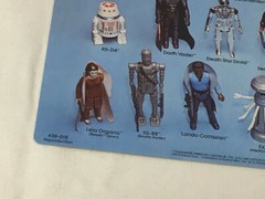 1980 Star Wars ESB Empire Strikes Back Action Figure Vinyl Case Poster REPRO