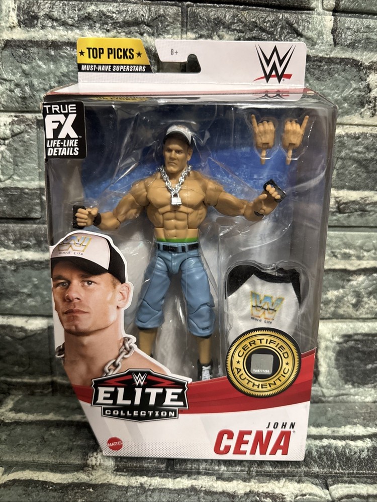 WWE Elite Collections Top Picks Figure-JOHN CENA Sealed Box No Mint