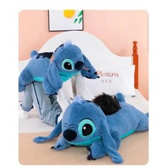 100/60/80cm Stitch Doll Plush Toys Lilo&stitch Plush Stuffed Doll Soft Pil