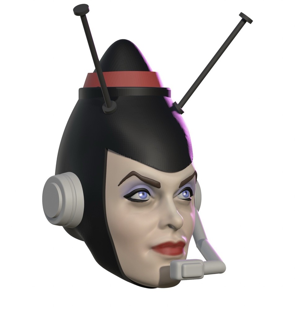 Teenie Weenie Lady Custom Action Figure Head 1:9 or 1:6 Mego