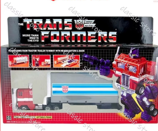 In Stock Classic Transformers Toys G1 Reissue KO Edition Optimus Prime Cybertro