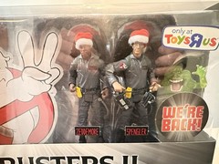 Ghostbusters 2 Toys R Us Figure Box Set 2010 MATTY Adult Collector Christmas Hat