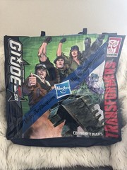 SDCC 2015 Transformers Devastator Combiner Wars Exclusive w/Sleeve and Tote Bag