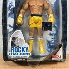 JAKKS Rocky III Rocky Balboa Italian Stallion Figure After Clubber Lang Fight