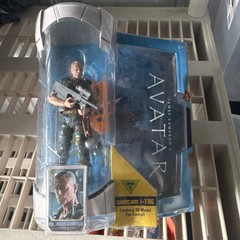 Mattel Movie Masters Avatar Col. Miles Quaritch Figure w/ Webcam i-TAG