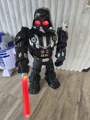 Star Wars Darth Vader And C3P0 Bots 26 In And 19 In WORK