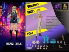 HIT TOYS Rebel Girls Android 18 1/12 Figure Sh Figuarts Dragon ball