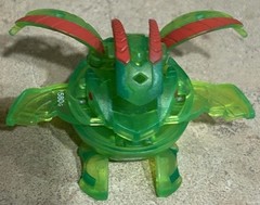 Bakugan Battle Brawlers Percival Neon Green Translucent Ventus 580G