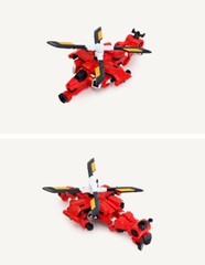 MINIFORCE PENTA X BOT SAMMY SEMI Ver T. Semibot Red Transforming Robot Car 2021