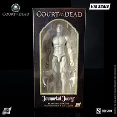 Blank Ivory Male 1:18 Scale Boss Fight Studio Action Figure 3 3/4″ For Customs