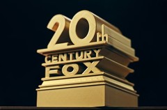 3D Printed 20th Century Fox Figurine Gold Decor 3.41×3.31×2.73 New