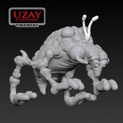 Dejarik Holochess Figures Ghhhk for 3.75 in & 6 in Diorama (1:18 & 1:12 scales)