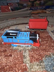 Motorized Thomas The Train Trackmaster Castle Quest Set 100% Complete w/ Box