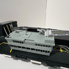 GI Joe USS Saratoga Motorized Aircraft Carrier W Box Jets Helicopter Works Video