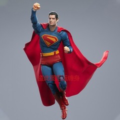 Official Fondjoy 1/9 Movie Superman & Krypto Action Figures Deluxe Ver 7in