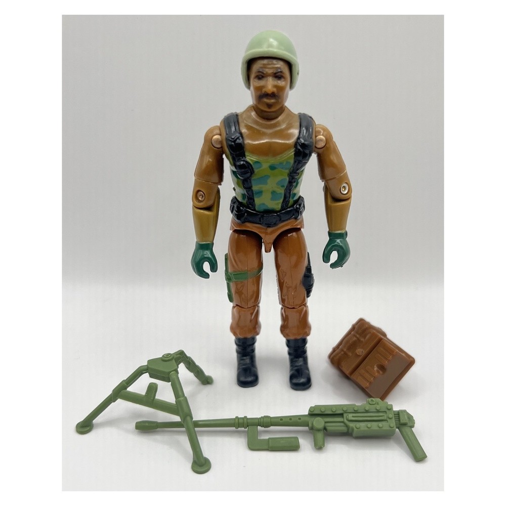 Roadblock (v1) Complete 1984 GI Joe ARAH Action Figure