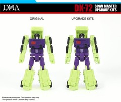 For SS86 Devastator Scavenger Mixmaster WITH BONUS DNA DK-72 Upgrade Kit