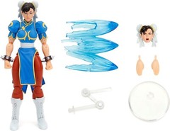 Street Fighter II Chun Li Official 6″ Action Figure Toys for Kids and Adults