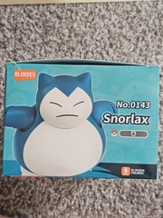 BLOKEES POKEMON CLASSIC VERSION-L NO. 0143 SNORLAX MODEL KIT ENGLISH PACK